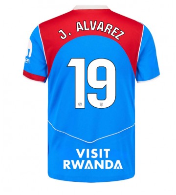 Atletico Madrid Julian Alvarez #19 Tredjetrøje 2025-26 Kortærmet